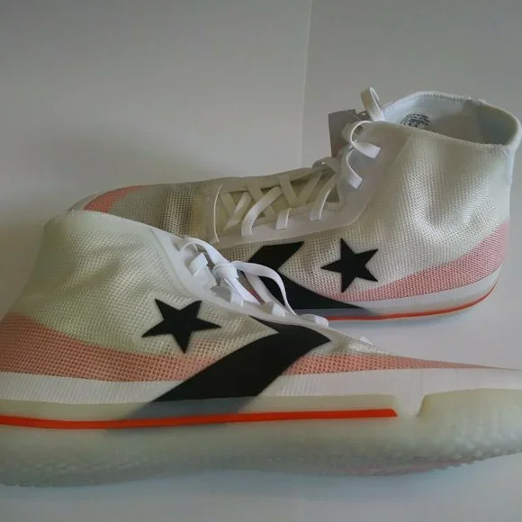 Converse All Star Pro BB Hi Size 18 White Bold Man - Picture 3 of 11